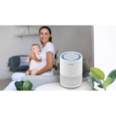 Salente MaxClean, intelligens légtisztító, WiFi Tuya SmartLife, fehér