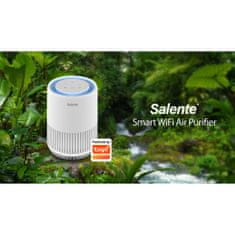 Salente MaxClean, intelligens légtisztító, WiFi Tuya SmartLife, fehér