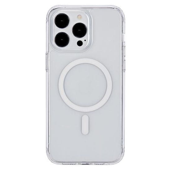 eSTUFF Magnetic hybrid case védőtok iPhone 15 Pro számára ES67140027, átlátszó