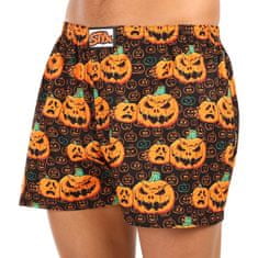 Styx Férfi klasszikus boxeralsó art klasszikus gumi túlméretezett Halloween tök (E1755) - méret 4XL