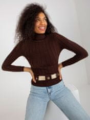 Factoryprice Klasszikus női pulóver Nedaa sötétbarna Universal