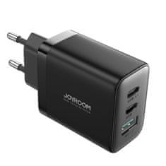 Joyroom JR-TCF10 hálózati töltő adapter USB / 2x USB-C 32W, fekete