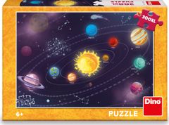 Dino Toys Gyermek Naprendszer Puzzle 300 darab