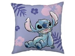 sarcia.eu Disney Lilo Stitch Kék szögletes párna, díszpárna 35x35 cm OEKOTEX