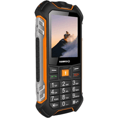 myPhone HAMMER Boost LTE Dual-Sim mobiltelefon fekete-narancs - Bontott termék! (HAMMER Boost LTE Dual-Sim_BT)