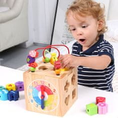 Montessori játék - Didaktikai kocka