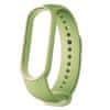 Silicone szíj Xiaomi Mi Band 5/6/7, light green