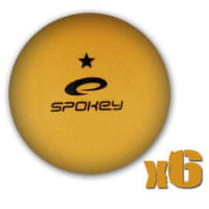 Spokey LERNER * Pingponglabda, 6 db, narancssárga