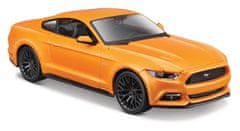 Maisto 2015 Ford Mustang GT, narancssárga, 1:24