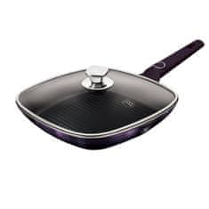 Berlingerhaus Grill serpenyő titán felülettel 28 cm Lila Eclipse Collection