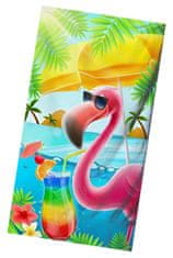 EXCELLENT Strandtörölköző 70x150 cm - Tropic Flamingo