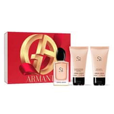 Giorgio Armani Sì - EDP 50 ml + tusfürdő 50 ml + testápoló 50 ml