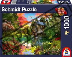 Schmidt Puzzle vízimalom 1000 darab