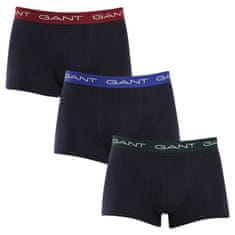 Gant 3PACK kék férfi boxeralsó (902333003-604) - méret M