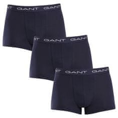 Gant 3PACK kék férfi boxeralsó (900013003-410) - méret L