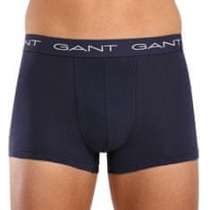Gant 3PACK kék férfi boxeralsó (900013003-410) - méret L
