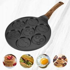 MG Pancakes palacsintasütő 27cm, fekete