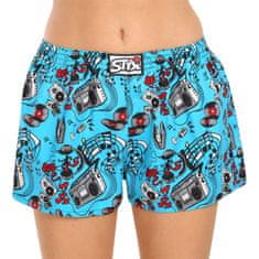 Styx 3PACK női klasszikus boxeralsó art klasszikus gumi multicolour (3K15782) - méret M