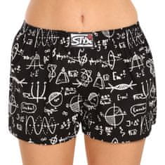 Styx 3PACK női klasszikus boxeralsó art klasszikus gumi multicolour (3K15782) - méret XL