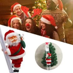 Sweetbuy Mászó Zenélő Mikulás - SINGINGSANTA