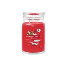 Yankee Candle Illatgyertya Signature üveg nagy Christmas Eve 567 g