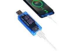 Verkgroup Digitális LCD teszter USB aljzatokhoz 3.0 4 az 1-ben