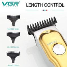 BigBuy VGR V-290 Professzionális haj- és szakállvágó 3 cserélhető fejjel (BBV)