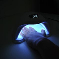 BigBuy Digitális kijelzős műkörmös LED UV lámpa érzékelővel, időzítővel (BB-6462)