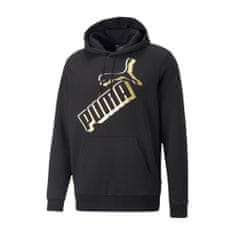 Puma Pulcsik fekete 188 - 191 cm/XL Ess Big Logo Hoodie