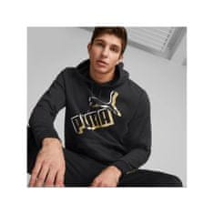 Puma Pulcsik fekete 188 - 191 cm/XL Ess Big Logo Hoodie