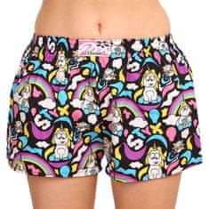 Styx 3PACK női klasszikus boxeralsó art klasszikus gumi multicolour (3K11834) - méret M