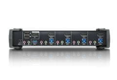 Aten KVM switch CS-1924, 4 portos USB 3.0 4K DisplayPort (4K,USB 3.1 Gen 1)