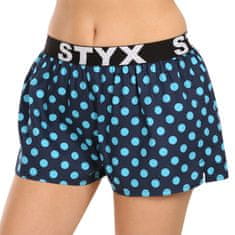 Styx Pöttyös art női boxeralsó sport gumi (T1651) - méret L