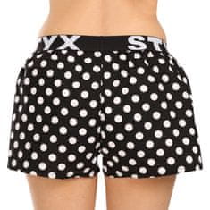 Styx Pöttyös art női boxeralsó sport gumi (T1650) - méret XL