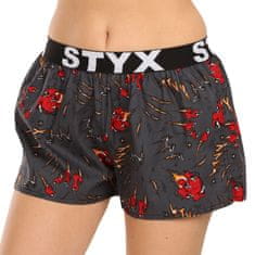 Styx Női klasszikus boxeralsó art sport gumikarmok (T1552) - méret S