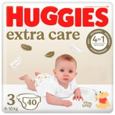 Huggies HUGGIES Extra Care 3 eldobható pelenkák (6-10 kg) 40 db