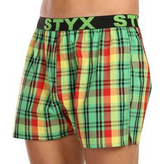 Styx Tarka férfi klasszikus boxeralsó sport gumi (B1018) - méret XL