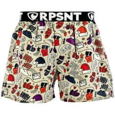 Represent 3PACK exclusive Mike férfi klasszikus boxeralsó (R3M-BOX-07293138) - méret M