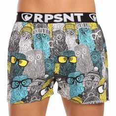 Represent Férfi klasszikus boxeralsó exkluzív Mike Owls Cool (R3M-BOX-0742) - méret M