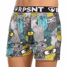 Represent Férfi klasszikus boxeralsó exkluzív Mike Owls Cool (R3M-BOX-0742) - méret M