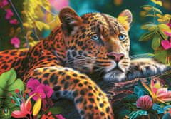 Cherry Pazzi Lying Leopard Puzzle 500 darabos puzzle