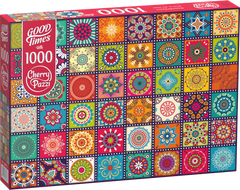 Cherry Pazzi puzzle négyzetek díszekkel 1000 darab