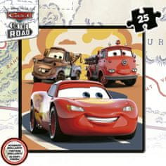 EDUCA Puzzle bőröndben Cars 4in1 (12,16,20,25 darab)