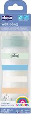 Chicco cumisüveg Well-being szilikon 250 ml fiú