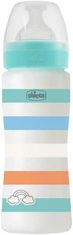 Chicco Cumisüveg Well-being szilikon 330 ml fiú