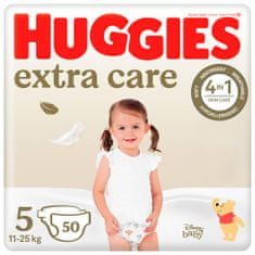 Huggies HUGGIES Extra Care eldobható pelenka 5 (12-17 kg) 50 db