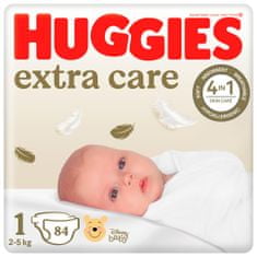 Huggies HUGGIES Extra Care Egyszer használatos pelenkák 1 (2-5 kg) 84 db