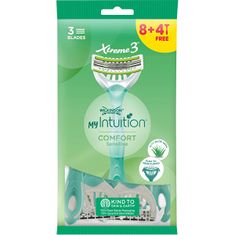 Wilkinson Sword Eldobható borotva nőknek My Intuition Comfort Sensitive 8 + 4 db