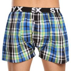 Styx 3PACK Tarka férfi klasszikus boxeralsó sport gumi (3B11789) - méret S