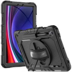 Tech-protect TECH-PROTECT SOLID360 GALAXY TAB S9 FE 10.9 X510 / X516B FEKETE